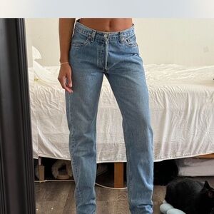 Levi's Women's Straight Leg Blue Jeans